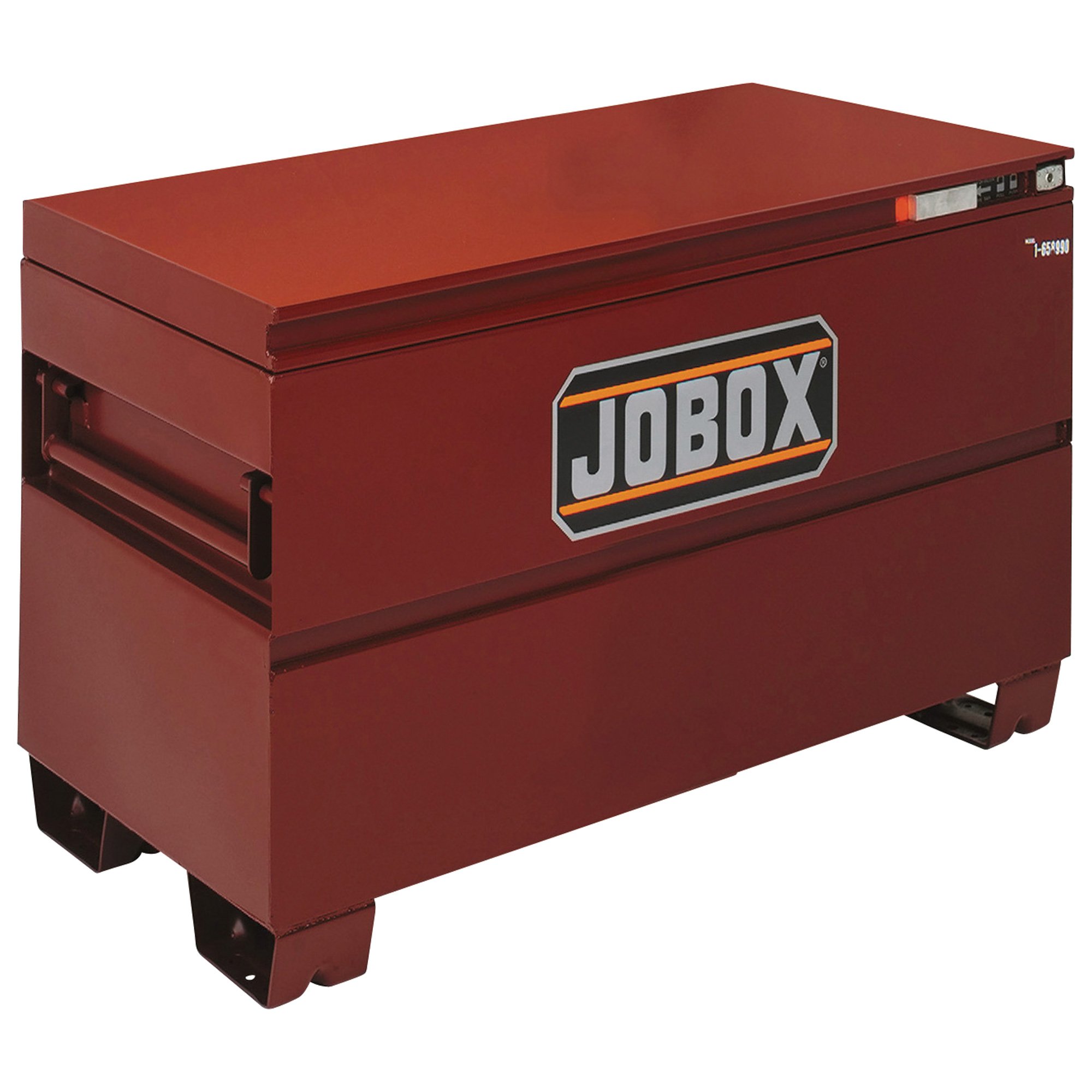 Jobox 48in. Heavy-Duty Steel Chest — Site-Vault Security System, 24.3 Cu. Ft., 48in.W x 30in.D x 33 3/8in.H, Model# 1-656990